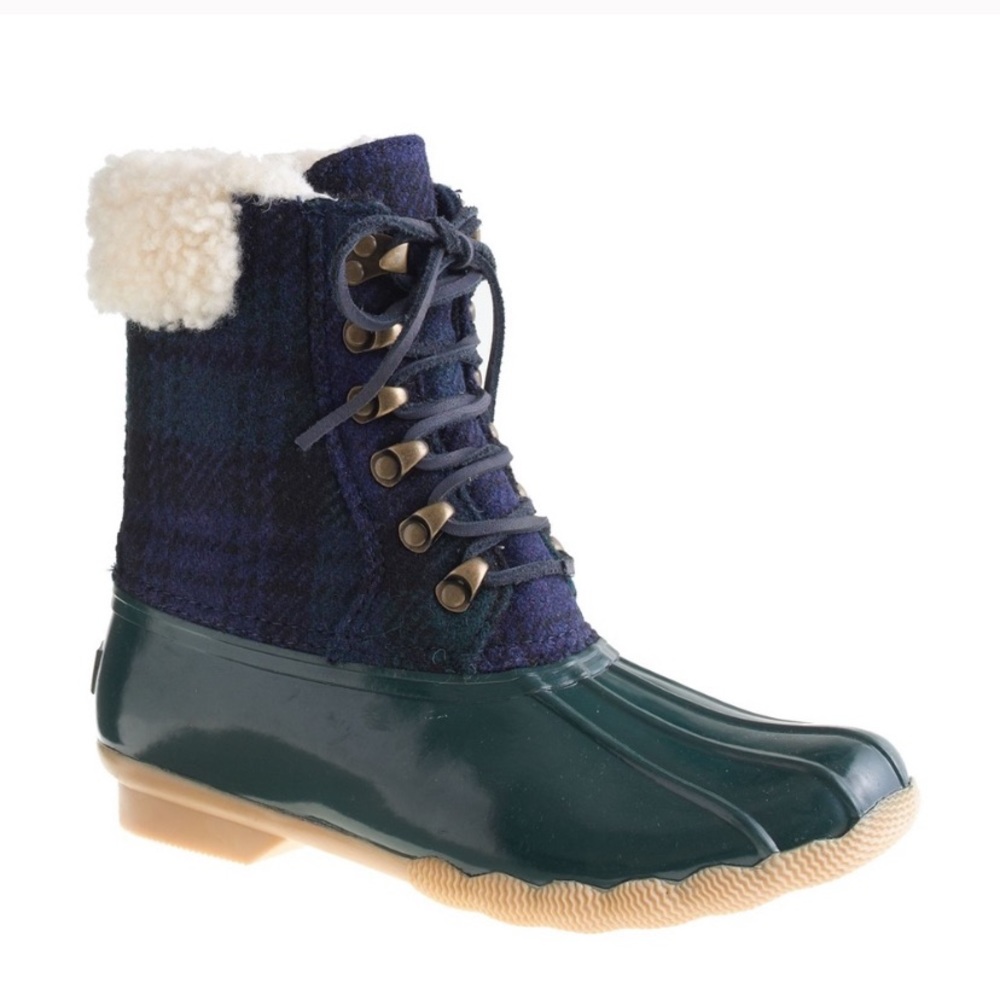 Sperry Blackwatch Flannel Duck Boot For J. Crew - image 2